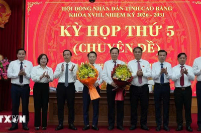 Đồng chí Lương Tuấn Hùng được bầu làm Phó chủ tịch UBND tỉnh Cao Bằng