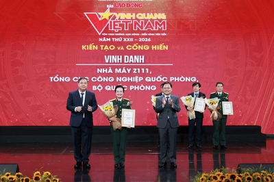 Chương trình Vinh quang Việt Nam 2026: Lan tỏa khát vọng cống hiến vì một Việt Nam hùng cường
