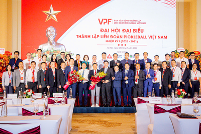 Ông Lê Văn Thành được bầu làm Chủ tịch Liên đoàn Pickleball Việt Nam