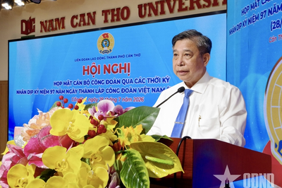 Cần Thơ: Phát huy truyền thống xây dựng tổ chức công đoàn vững mạnh