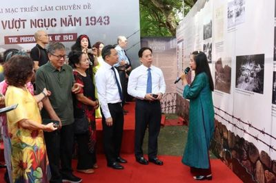 Triển lãm Cuộc vượt ngục năm 1943 tại Nhà tù Sơn La