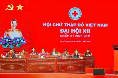 Hôm nay 28-7: Đại hội Hội Chữ thập đỏ Việt Nam lần thứ XII tiến hành phiên trọng thể
