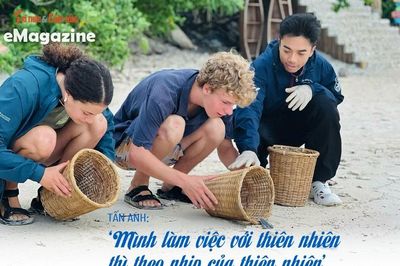 Tấn Anh: 'Mình làm việc với thiên nhiên thì theo nhịp của thiên nhiên'