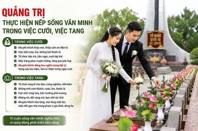 Quảng Trị khuyến khích cô dâu, chú rể dâng hoa tại nghĩa trang liệt sĩ, làm từ thiện trong ngày cưới
