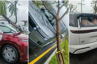 Nhà máy ô tô dính bão, xe hỏng được sửa rồi bán giá rẻ