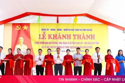 Khánh thành các hạng mục mới tại Di tích đền Hữu Quyền