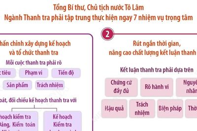 Đổi mới công tác thanh tra gắn với đổi mới phương thức lãnh đạo của Đảng