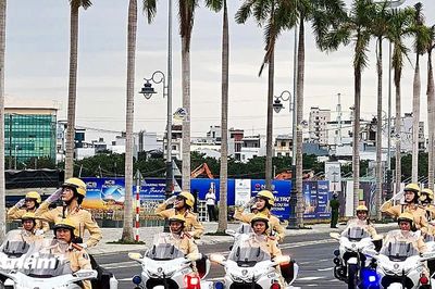 Chờ đón Hội thao Công an: Kỵ binh dạo cầu Rồng và thi bắn súng ban đêm