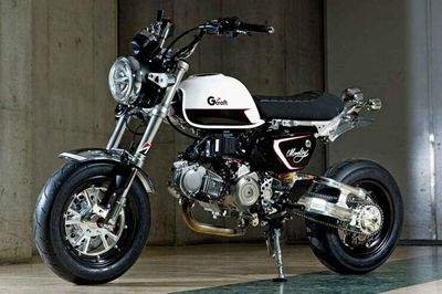 Monkey 125 'lột xác' với gắp đơn và khung nhôm CNC, đẹp như một tác phẩm cơ khí