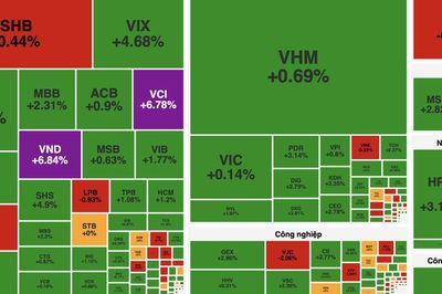 Lực bắt đáy tăng mạnh, VN-Index tăng hơn 11 điểm dù khối ngoại bán ròng