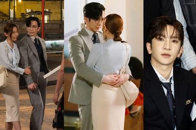 Lộ ảnh hậu trường cặp đôi Thư ký Kim sao thế bản Hong Kong gây sốt