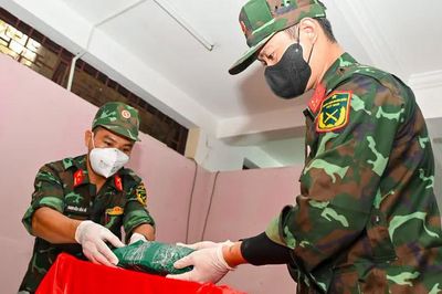 Đã quy tập được 144 bộ hài cốt liệt sĩ tại Công viên Lê Thị Riêng