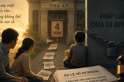 4 năm, 3 phiên tòa mới được nhận lại con ruột dù không có tranh chấp