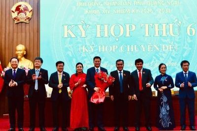 Ông Nguyễn Đức Tâm được bầu làm Chủ tịch UBND tỉnh Quảng Ngãi