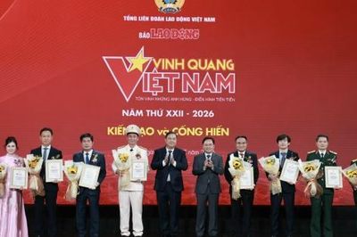 Vinh quang Việt Nam năm 2026: Lan tỏa tinh thần, khơi dậy khát vọng cống hiến