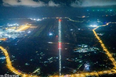 Đường băng số 2 sân bay Phú Quốc sẵn sàng bay hiệu chuẩn