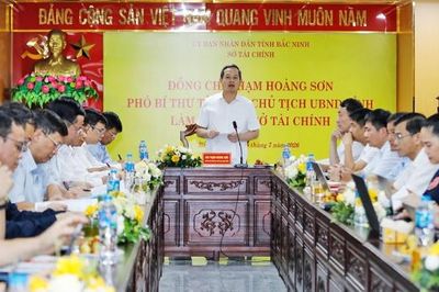 Chủ tịch UBND tỉnh Bắc Ninh Phạm Hoàng Sơn: Sở Tài chính phải là cơ quan tham mưu chiến lược, khơi thông nguồn lực phát triển