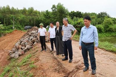 Bắc Ninh: Khẩn trương thực hiện các hạng mục, sử dụng hiệu quả kinh phí khắc phục hậu quả thiên tai tại xã Tam Tiến