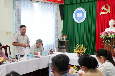 Đẩy nhanh tiến độ giải ngân vốn chương trình mục tiêu quốc gia trong các cơ sở đào tạo