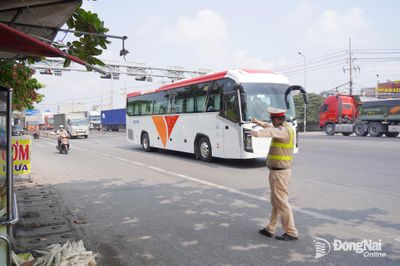 Trạm Cảnh sát giao thông ngã ba Thái Lan: Kéo giảm tai nạn giao thông trên địa bàn phụ trách