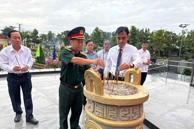 Phường Sa Đéc: Tổ chức lấy mẫu hài cốt liệt sĩ chưa xác định thông tin
