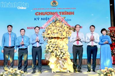 Kỷ niệm 97 năm Ngày thành lập Công đoàn Việt Nam và tôn vinh 97 Chủ tịch công đoàn cơ sở tiêu biểu