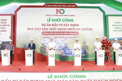 Khởi công Dự án Đầu tư xây dựng Nhà máy sản xuất gạch ngói Na Dương