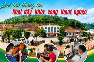 Lan tỏa thông tin - Khơi dậy khát vọng thoát nghèo