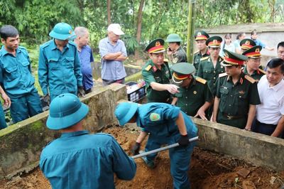 Lào Cai: Quy tập 7 hài cốt liệt sĩ tại xã Gia Phú