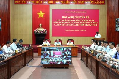 Quảng Trị phát triển nông nghiệp xanh, hữu cơ, tuần hoàn gắn với liên kết chuỗi giá trị bền vững