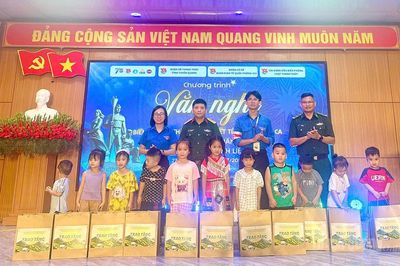 Các đơn vị phối hợp tổ chức hoạt động tri ân tại xã Thanh Thủy