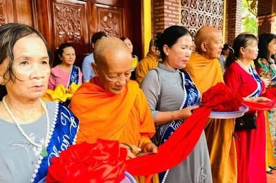 Cần Thơ: Khánh thành ngôi Tam bảo chùa Giác Hương và húy nhật Hòa thượng khai sơn