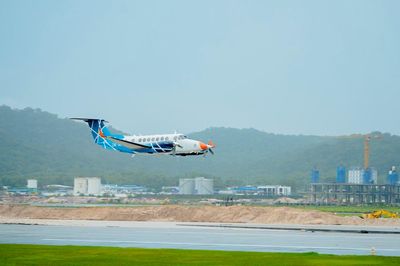 Bay hiệu chuẩn đường băng số 2 sân bay Phú Quốc ở An Giang
