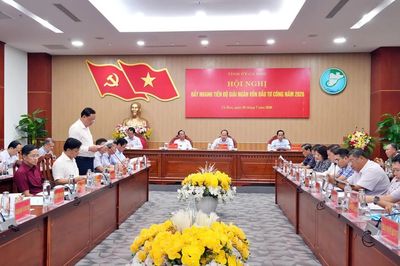 Cà Mau đặt mục tiêu giải ngân vốn đầu tư công lọt vào top 15 cả nước