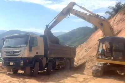 Khan hiếm vật liệu đầu vào, nhiều dự án đầu tư công ở Quảng Ngãi gặp khó