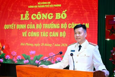 Tân Phó giám đốc Công an Hải Phòng được biệt phái đến Văn phòng Thành ủy