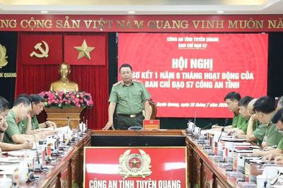 Đẩy mạnh chuyển đổi số và đổi mới sáng tạo: Công an tỉnh Tuyên Quang sơ kết 1 năm 6 tháng thực hiện Nghị quyết số 57-NQ/TW