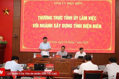 Bí thư Tỉnh ủy Điện Biên yêu cầu ngành xây dựng tăng tốc các dự án trọng điểm