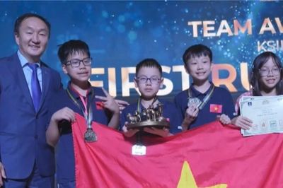 Việt Nam giành 4 Huy chương Vàng Toán học quốc tế