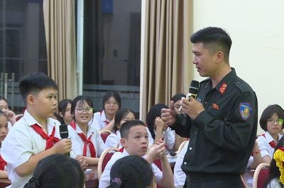 Mùa hè vì cộng đồng của lực lượng Công an Hà Nội