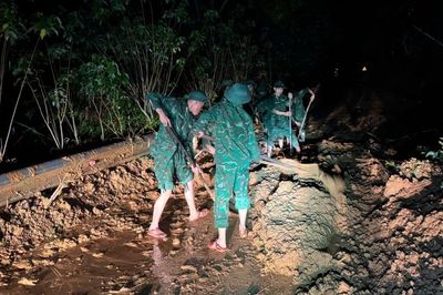 Cảnh báo lũ quét, sạt lở đất, sụt lún do mưa lũ hoặc dòng chảy trên khu vực tỉnh Cao Bằng