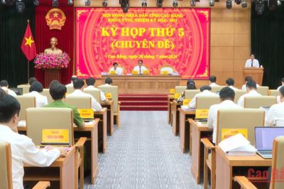 Kỳ họp thứ 5 (chuyên đề) HĐND tỉnh thông qua nhiều nội dung quan trọng