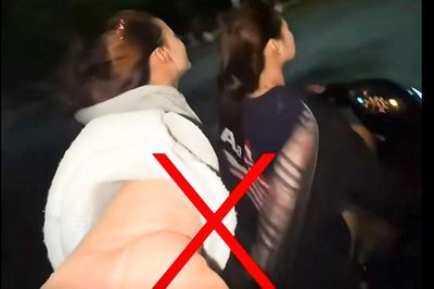 Thiếu nữ 15 tuổi đầu trần lái xe máy, người ngồi sau quay video 'sống ảo'