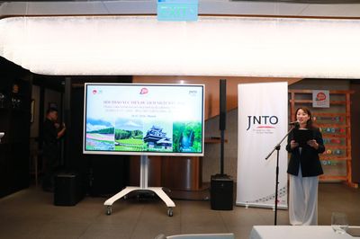 JNTO tổ chức Hội thảo xúc tiến du lịch: Lan tỏa nét đẹp mới lạ địa phương Nhật