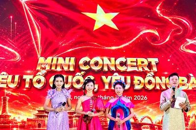 Mini Concert 2026 'Yêu Tổ quốc, yêu đồng bào' kết nối yêu thương hướng về Lai Châu