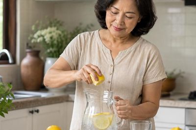 Sau tuổi 50, có nên uống nước chanh hằng ngày?
