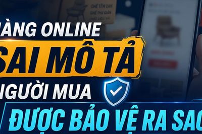 Hàng online sai mô tả, người mua có thể yêu cầu xử lý ra sao?