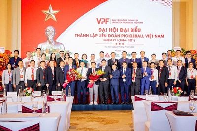 Liên đoàn Pickleball Việt Nam được thành lập