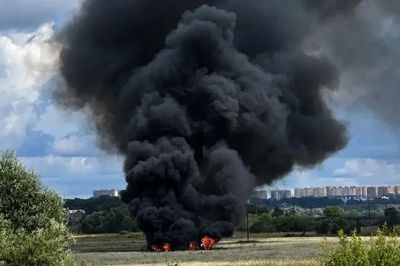 Tiêm kích Nga rơi tại vùng Moscow, xuất hiện nghi vấn có thể là tiêm kích tàng hình Su-57