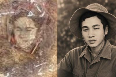 Phục dựng ảnh chân dung bộ đội tìm thấy tại hầm mộ tập thể ở Đồng Nai
